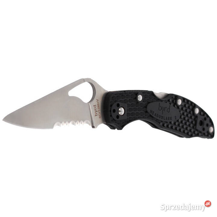 Nóz Spyderco Byrd Meadowlark 2 FRN Black Warszawa