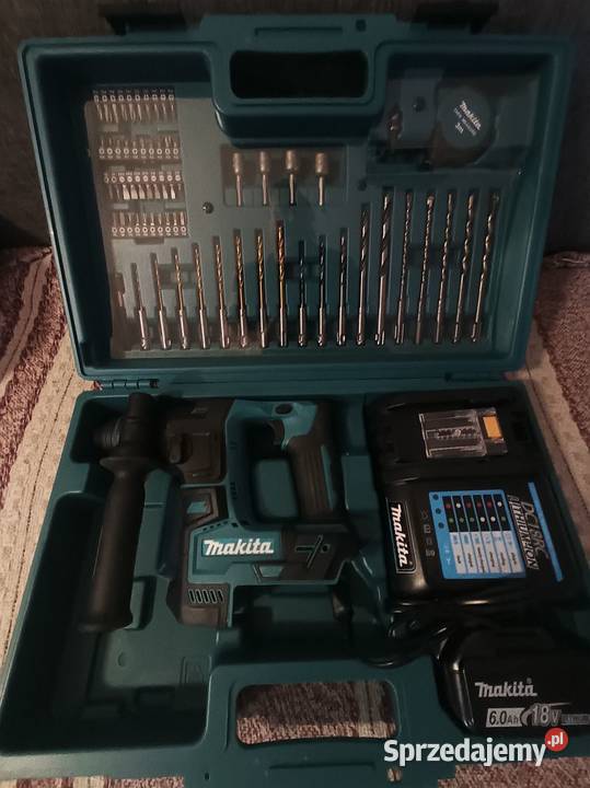 Makita zestaw sds plus Młotowiertarka DHR171 z Warszawa