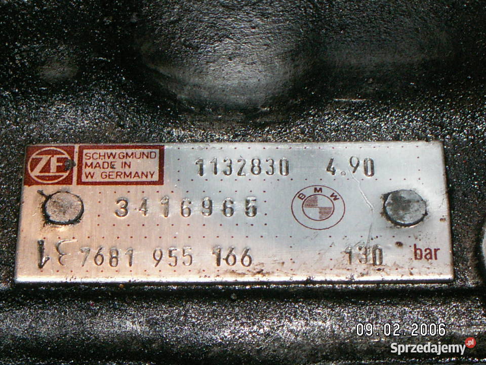 bmw e36 520 pompa wspomagania 525 87r90r M20 Siechnice