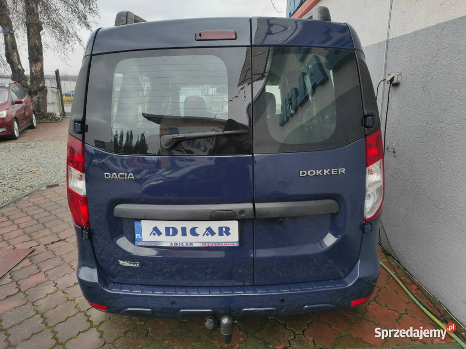 Dacia Dokker klima LPG kamery alu Isofix Org 198000km