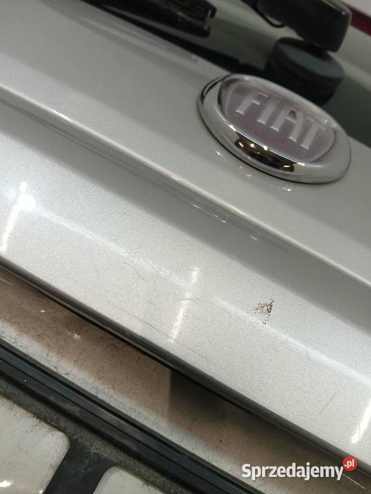 KLAPA TYŁ ZCC Fiat Sedici I 2005 Klapy bagażnika Motoryzacja