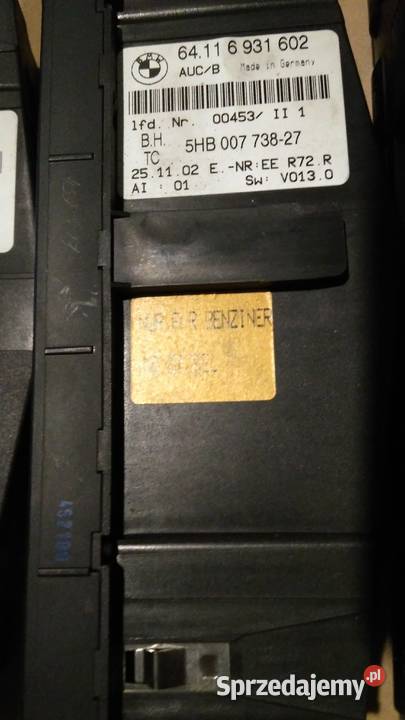 Panel Klimatyzacji Nawiewu Klimatronic Dębica