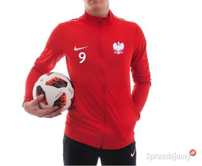 KOSZULKA STRÓJ NIKE POLSKI POLSKA LEWANDOWSKI Piłka nożna Kraków