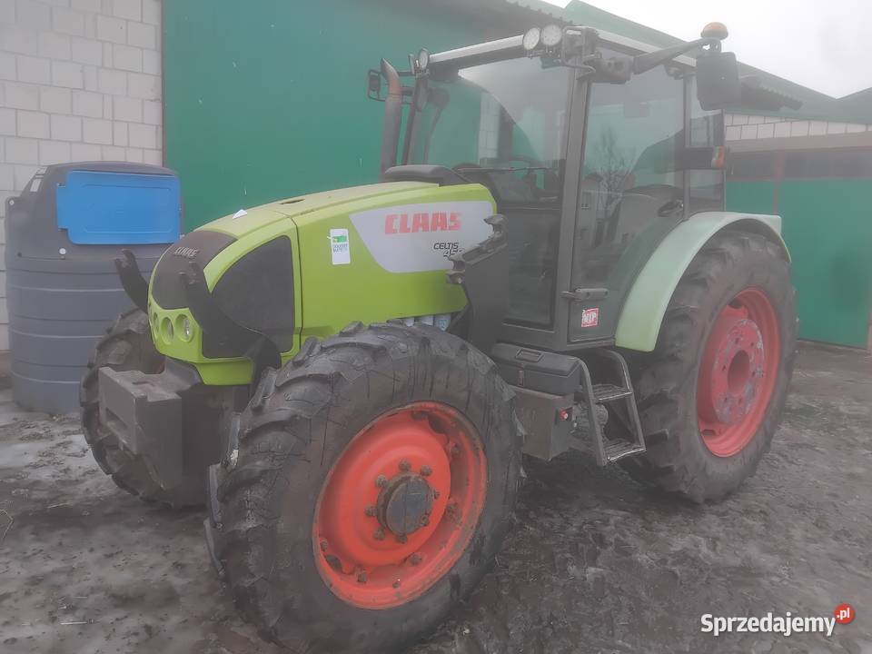 Claas Celtis 456 Renault ciągnik 100 MX Axos Targonie Wielkie