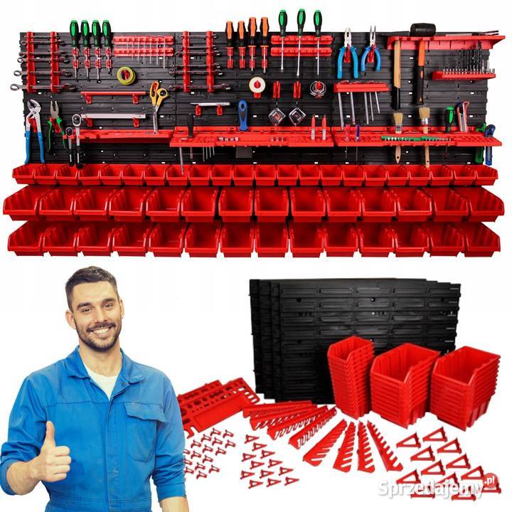 TABLICA WARSZTATOWA garażowa ścianka kuwety Ścianki narzędziowe mazowieckie Cieśle