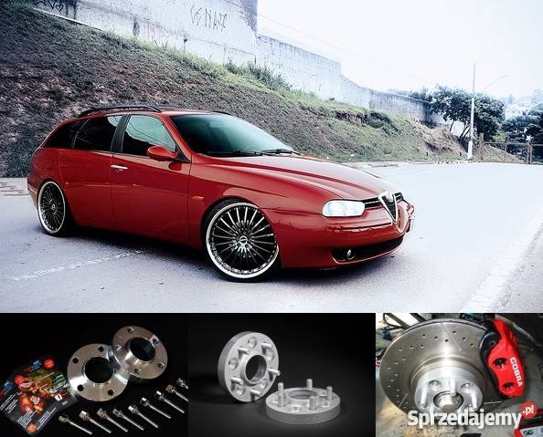 DYSTANSE do kółśruby Alfa Romeo Fiat Peugeot Motoryzacja Warszawa