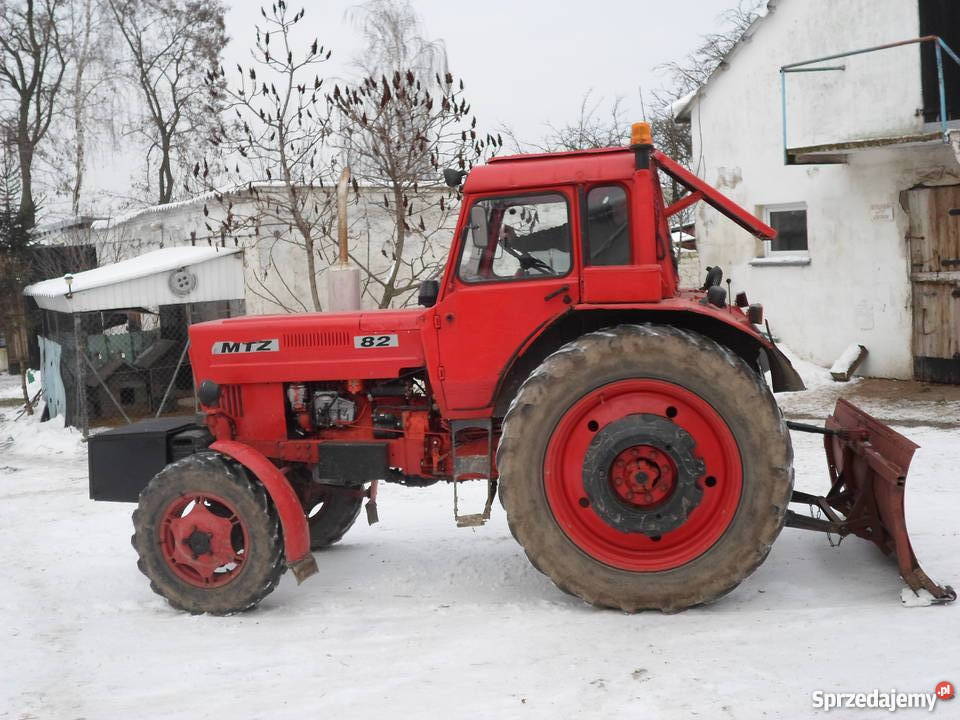 Ciągnik MTZ 82 4x4 Rolnictwo kujawsko-pomorskie Golub-Dobrzyń