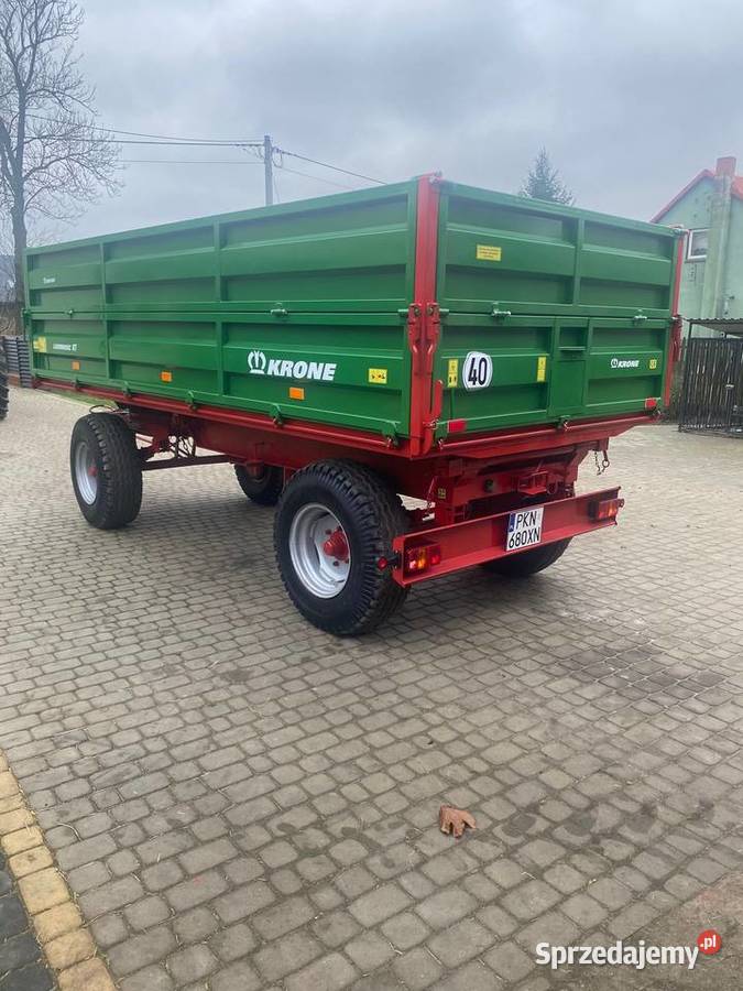 Przyczepa Rolnicza Krone 8T Słupca
