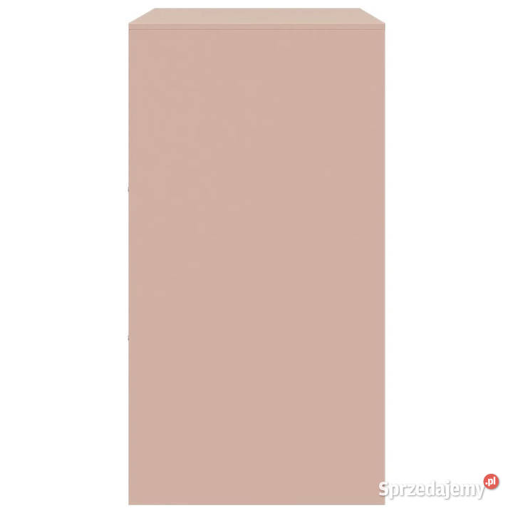 Szafka boczna różowa 67x39x73 stal WM841674 Warszawa