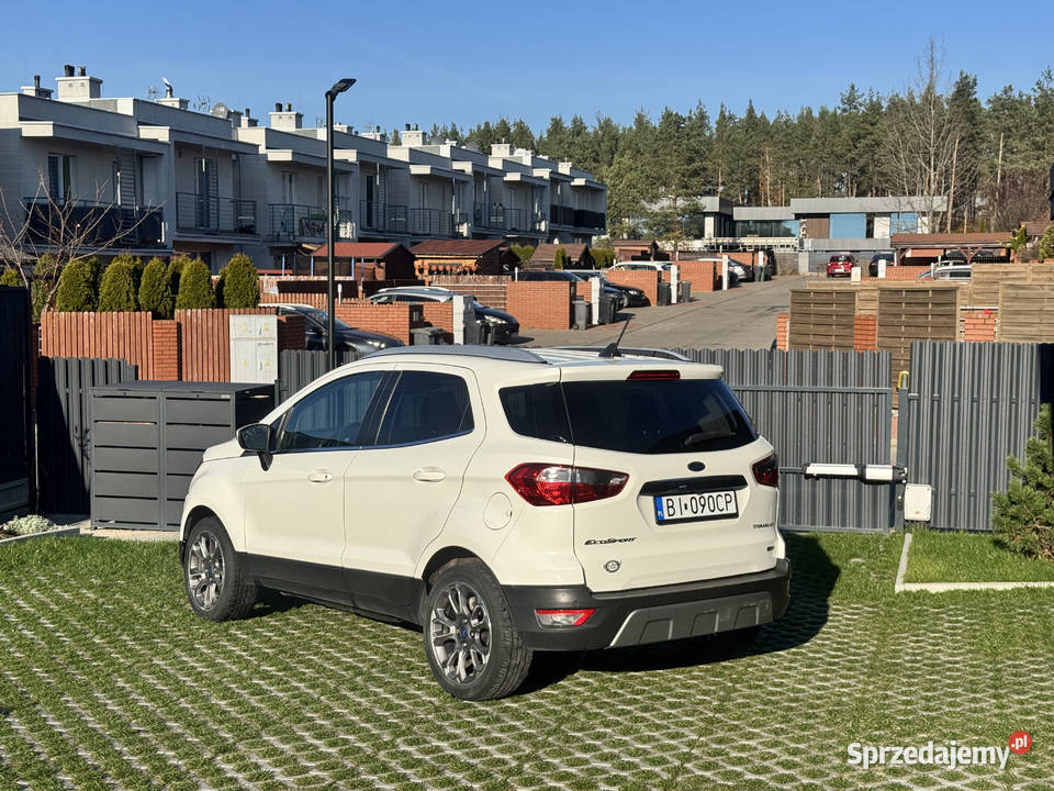 Ford Ecosport wersja Titanium mały przebieg podlaskie Białystok