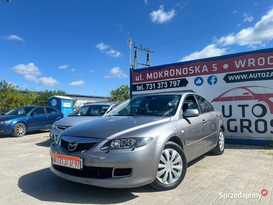 Mazda 6 20 Diesel2006Dl Opłaty BOSE Skory HAK dolnośląskie Wrocław