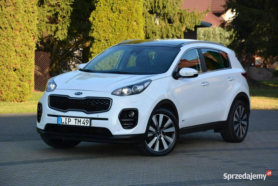 Kia Sportage Biała Perła JBL Panorama Radar ACC nieuszkodzony Ostrów Mazowiecka