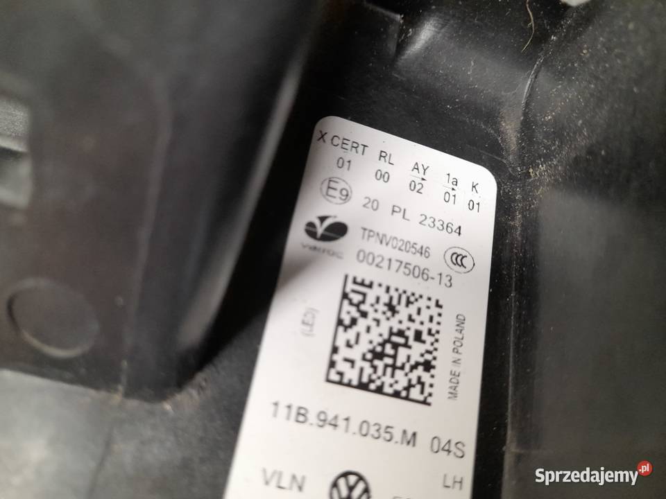 Lampa przednia przód lewa VW ID4 id4 id4 id Motoryzacja Goleniów