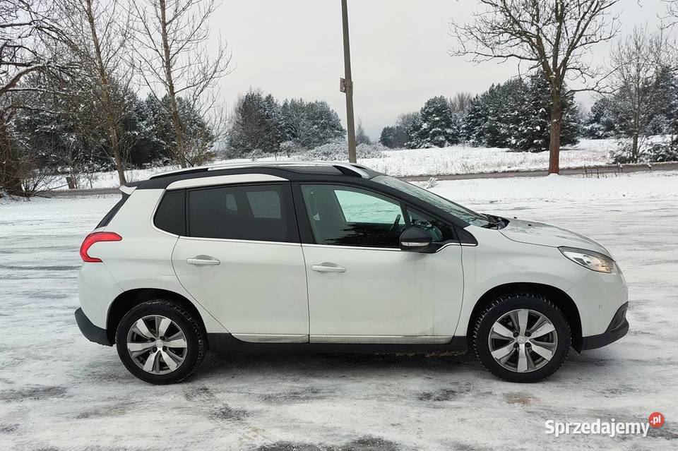 Peugeot 2008 16 eHDi Automat skóra ledy centralny zamek Zawiercie
