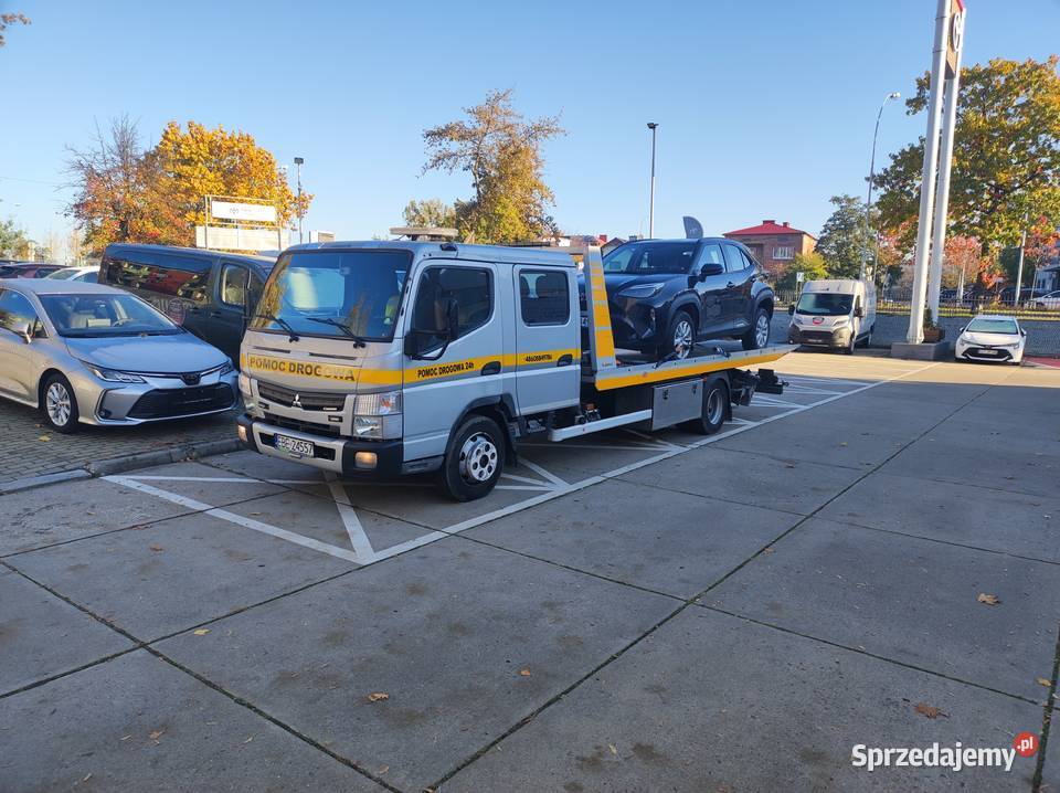Mitsubishi Canter Fuso 9C18 autolaweta Pomoc podkarpackie Tarnobrzeg