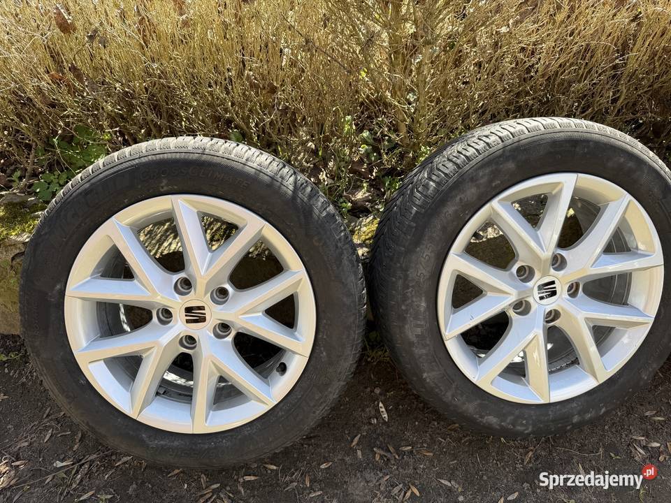 alufelgi orygSeat 5x112 16 leon Ibiza Alahambra aluminiowe Góra