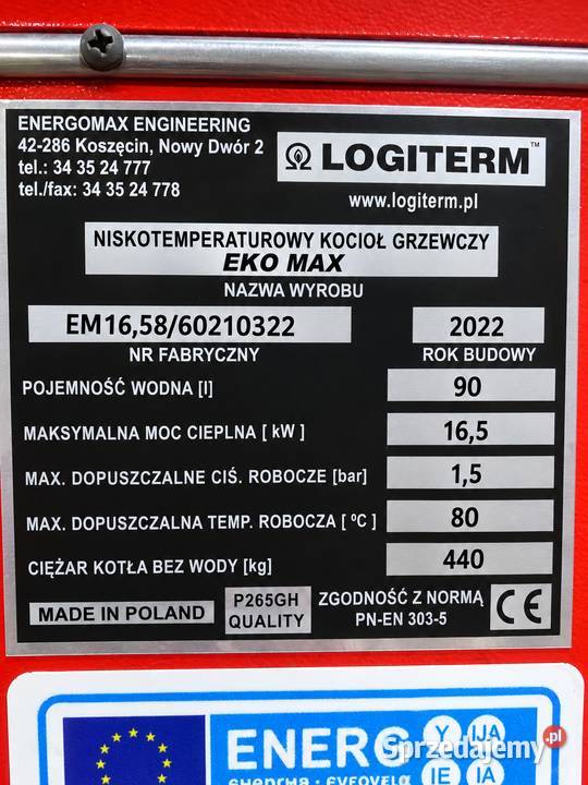 PIEC KOCIOŁPODAJNIK CENTRALNEGO OGRZEWANIA śląskie Kalety