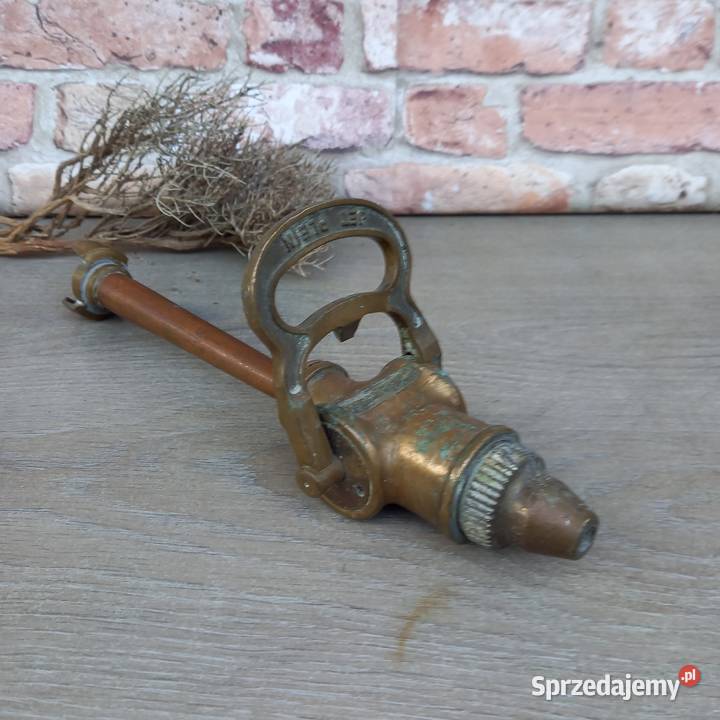 Prądownica strażacka stara sikawka strażacka