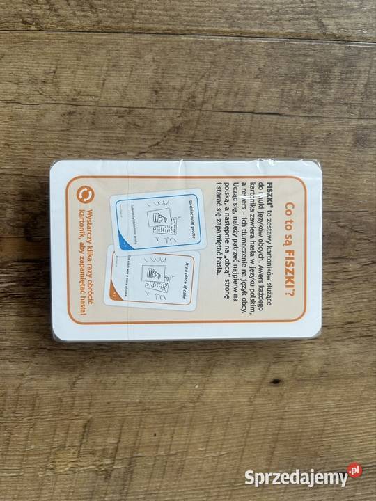 Fiszki Idiomy fiszki język angielski Wyszków