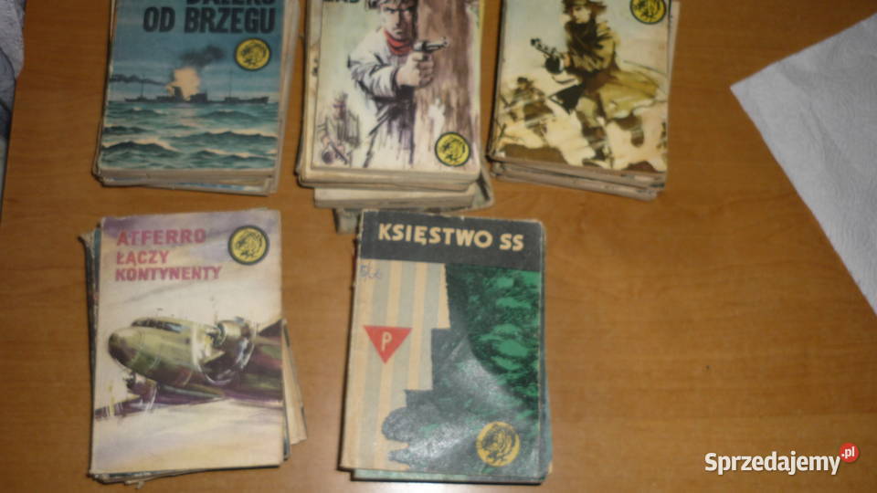 Książeczki z serii Żółty Tygrys II wojna