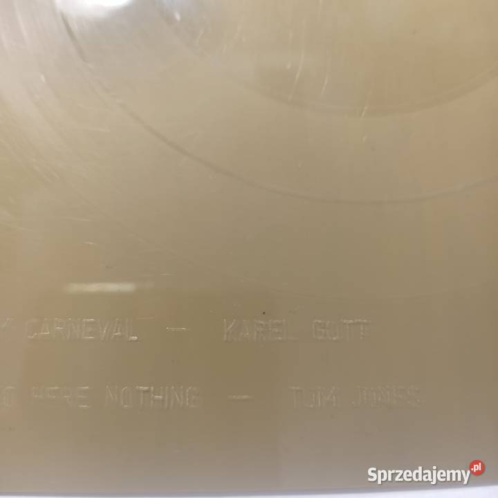 Pocztówka dzwiękowa KAREL GOTT TOM JONES Rybnik