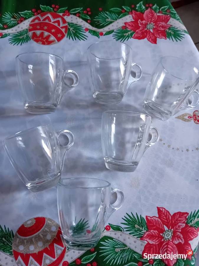 7 nowych filiżanek szklanych Filiżanki i spodki Warszawa