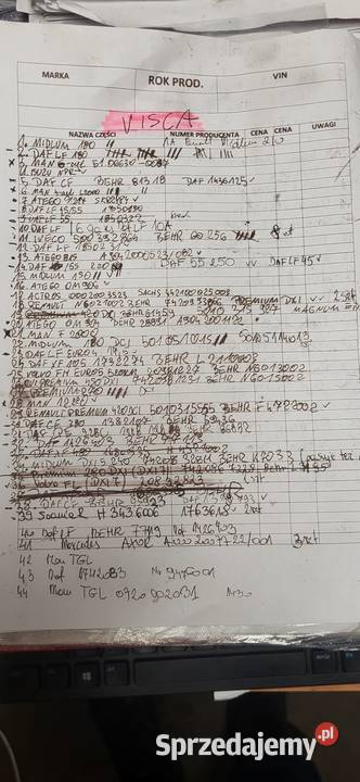 WENTYLATOR WISKO VISCO MAN IVECO SCANIA RENAULT Mojusz