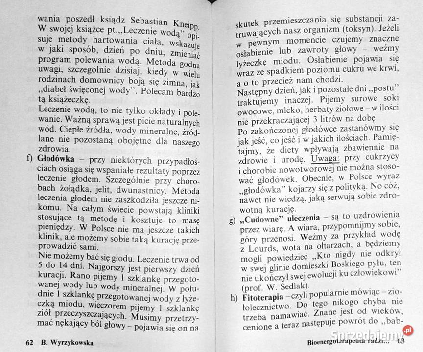 Bioenergoterapeuta radzi Barbara Wyrzykowska Chełm sprzedam