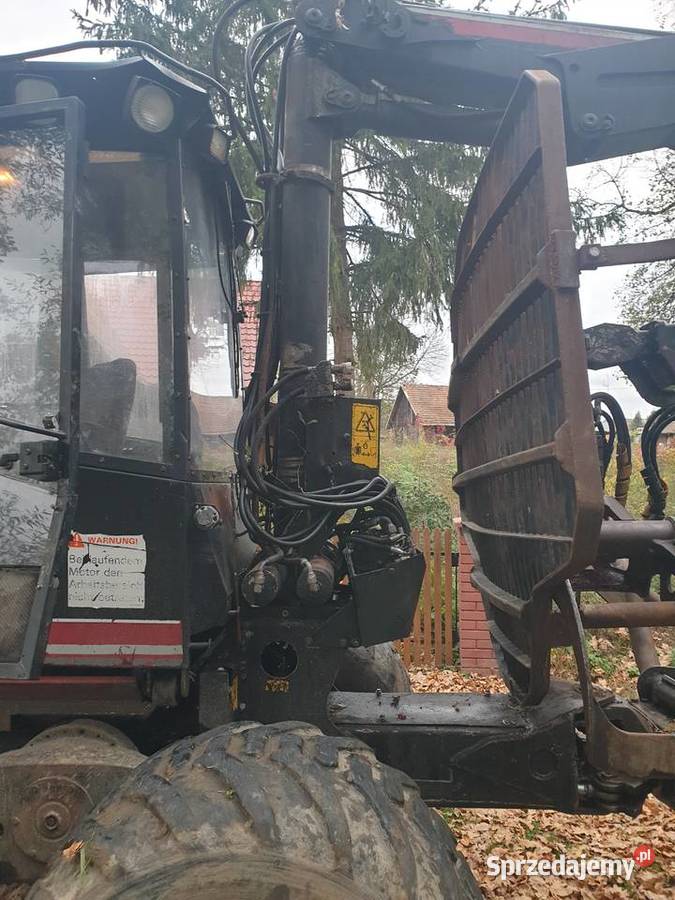 Valmet 820 forwarder ciagnik lesny lkt Mrzygłód