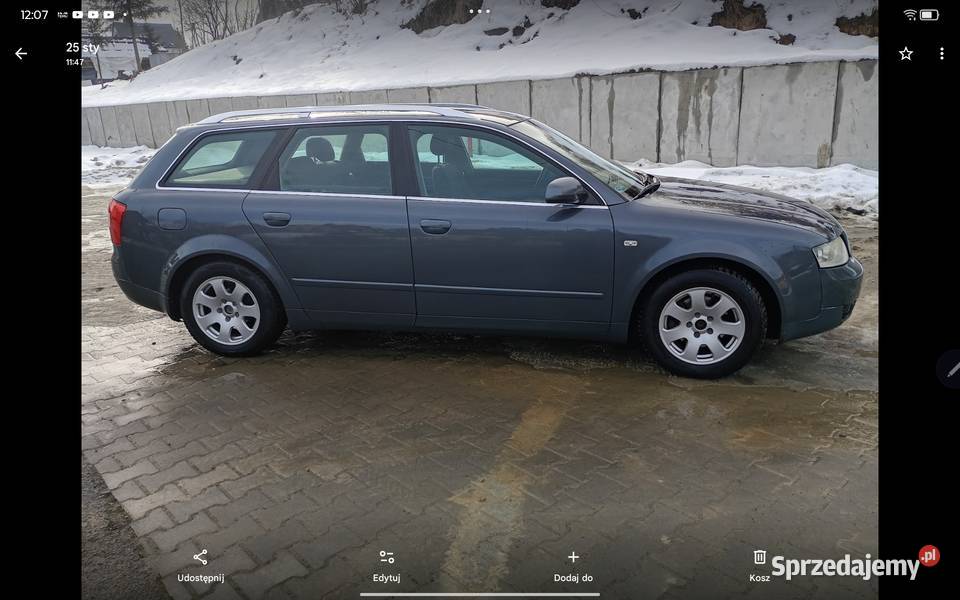 Sprzedam Audi a4 19 TDI 130 Grybów