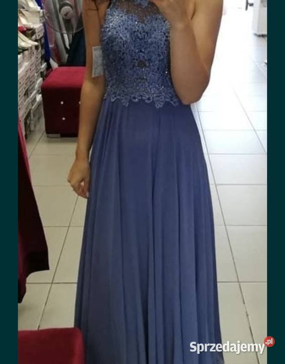 Sukienka Wieczorowa Długa Siennica