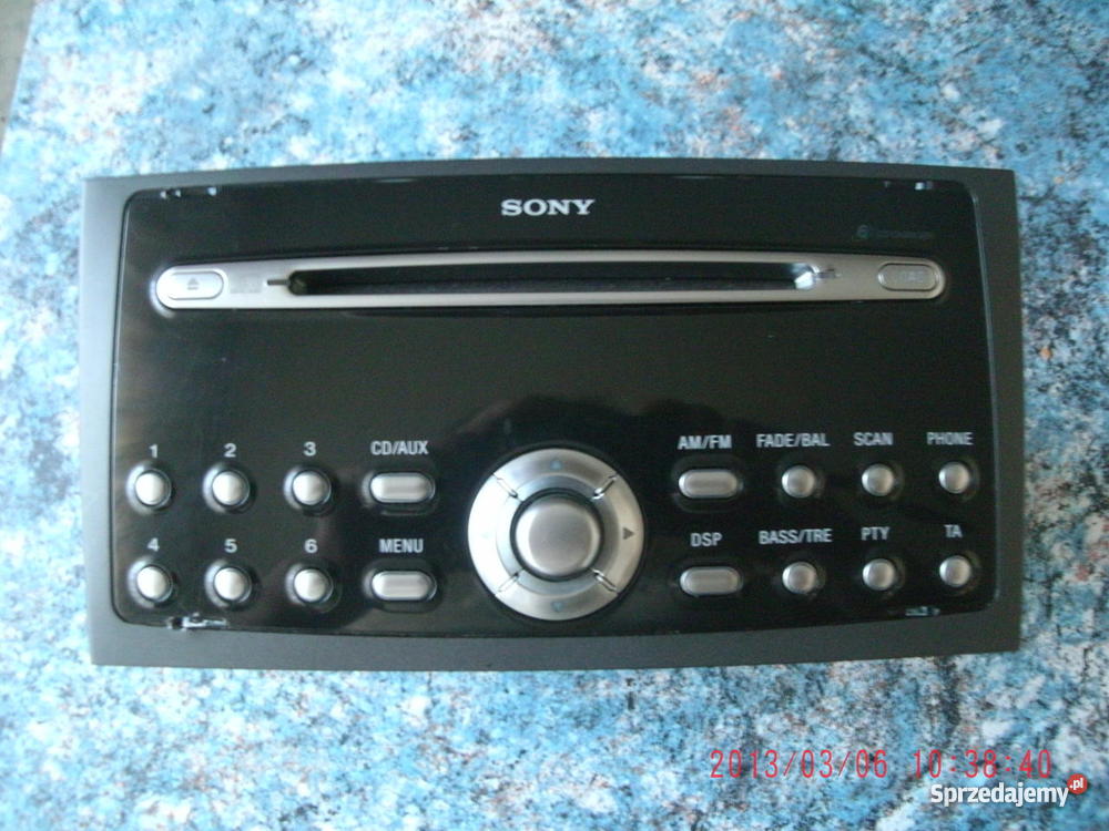 RADIO SONY FORD MONDEO