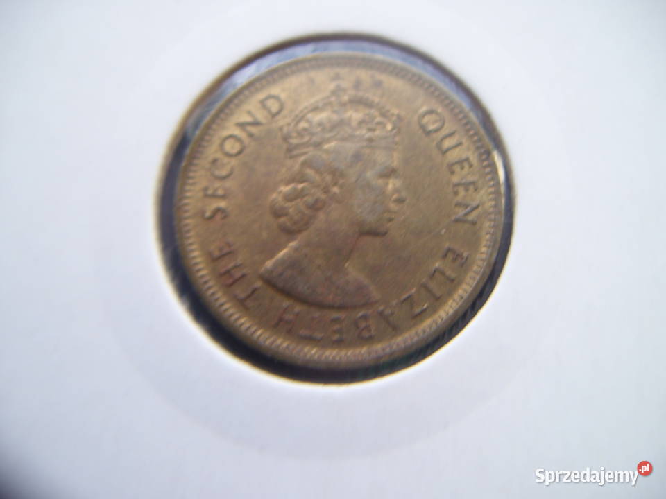 Stare monety 10 cent 1975 Hong Kong podkarpackie