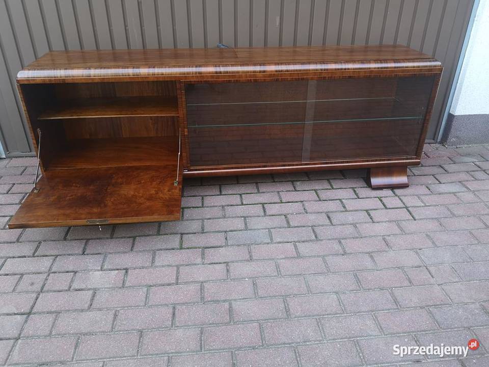 Komoda ARTDECO RTV Niska Orzech 193 Zgrabna Swarzędz sprzedam