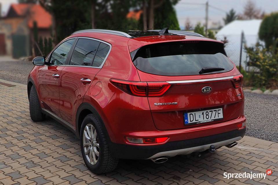 Kia Sportage GT line 4x4 Hak wyposażenie kamera cofania śląskie Bielsko-Biała