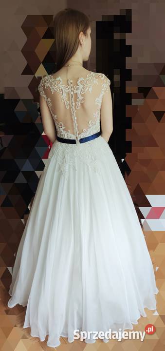 Piękna suknia ślubna Gala Machiko 3638 162 9 Warszawa