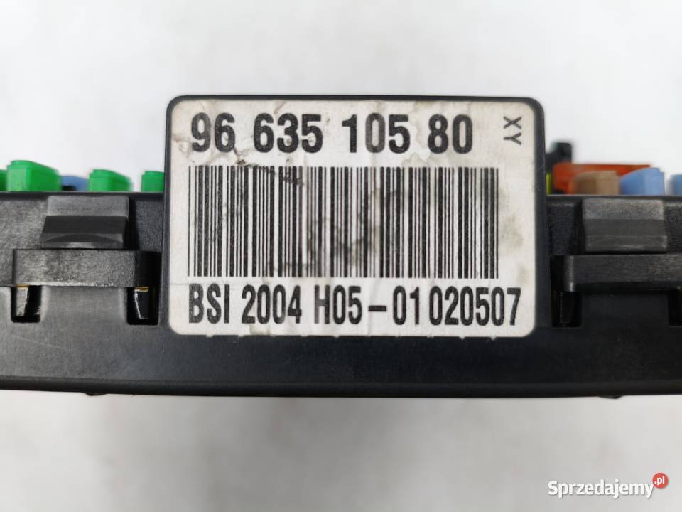 Sterownik Silnika Citroen C4 16 HDI 9661377280