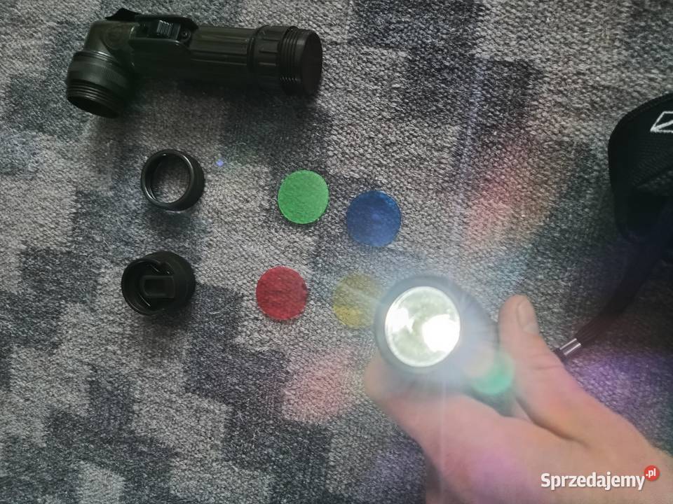 Wojskowa latarka kątowa Fosco TL132 latarka LED Tczew sprzedam