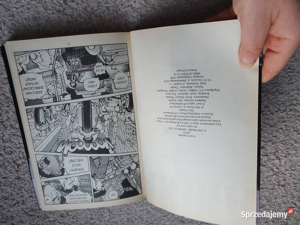 Akira tom 2 wydanie 1 1999 Komiksy sprzedam