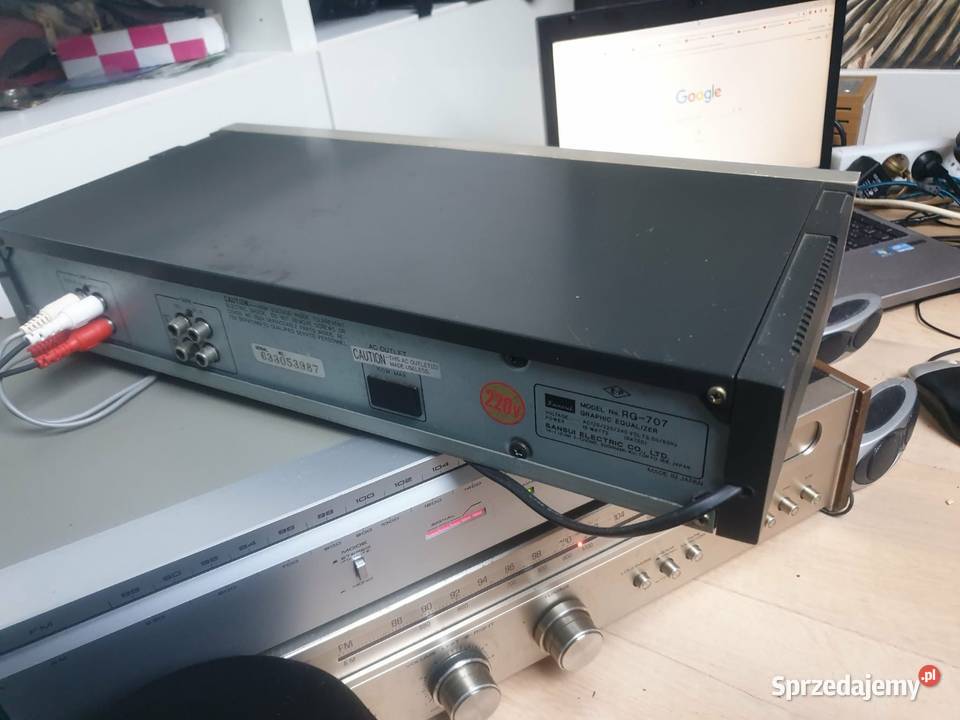 Sansui korektor graficzny duża wieża