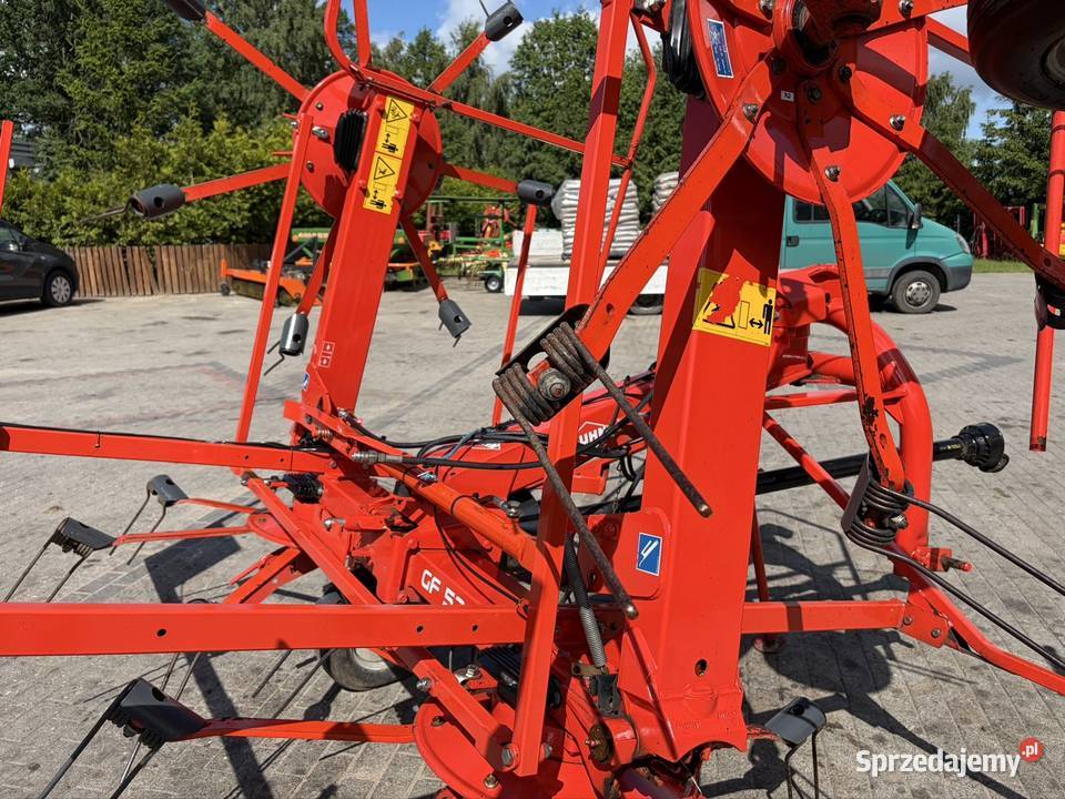 Przewracarka Kuhn GF 5202 Przetrząsarka 4 Kuhn Zgrabiarki i przetrząsacze Myszyniec sprzedam