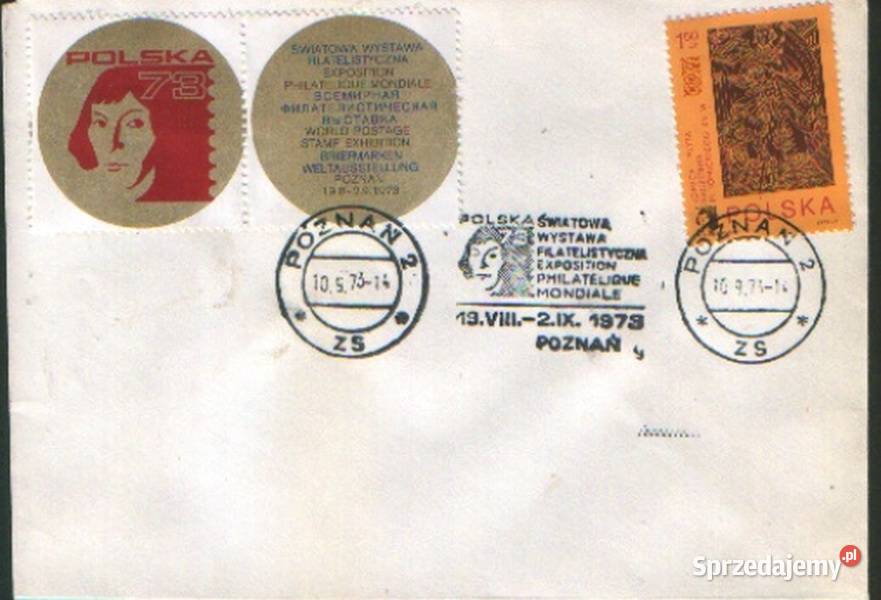 Kop Okol Świat Wyst Filat Poznań 1973 Gliwice