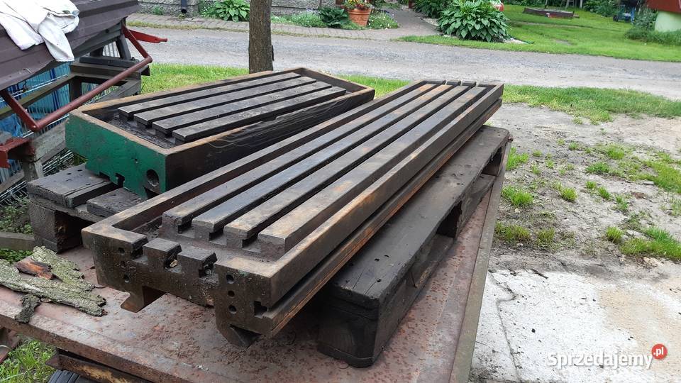 Stół teowy do frezarki Glinnik