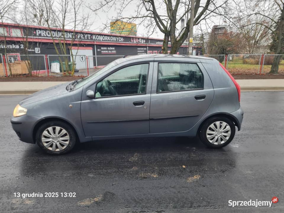 FIAT PUNTO ładny z klimą 2003r 245000km podlaskie Grajewo