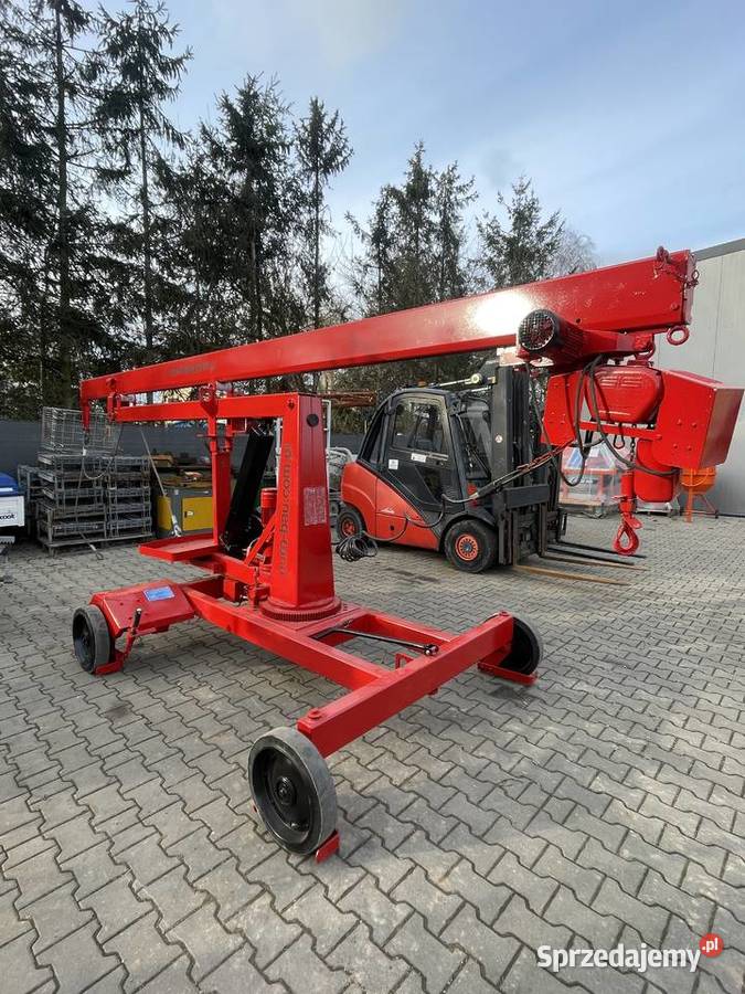 Dźwig Steinweg Bocker MK 3005 minikran żuraw Pozostałe Ślesin sprzedam