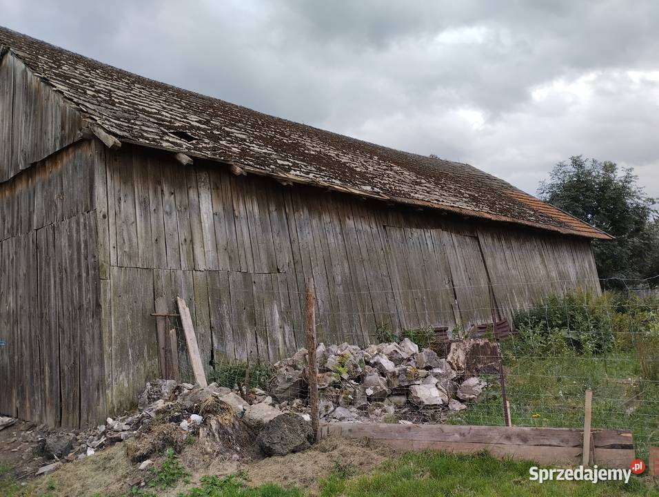 Stodoła stara drewniana małopolskie Słomniki