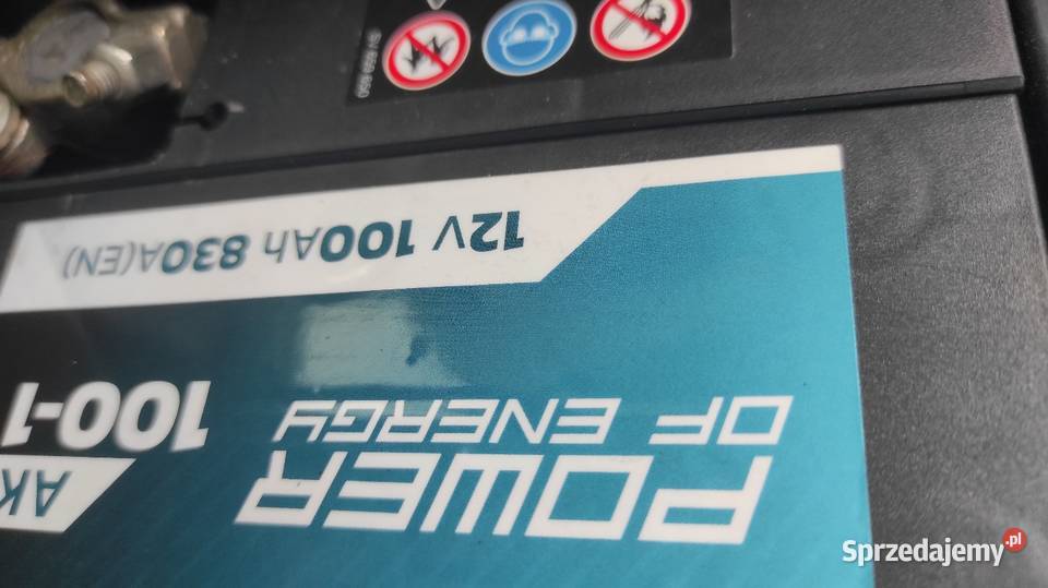 Akumulator 12v 100 ah 830 rozruchu wielkopolskie Chodzież
