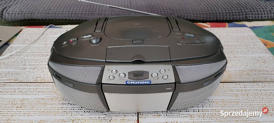 Kultowy Boombox GRUNDIG Stan Idealny CDRadioUBS kujawsko-pomorskie Wąbrzeźno