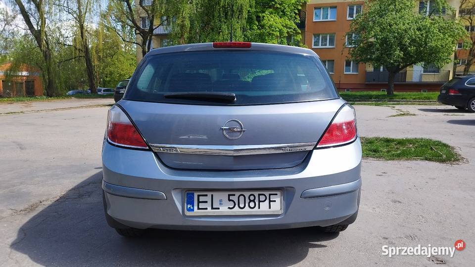 Opel Astra H 16 Benzyna 2005 Hatchback Inowłódz