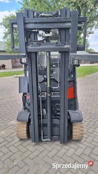 Linde H20 z 2017r wózek widłowy Triplex przesuw Wózki widłowe